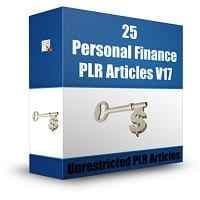 25 Finanças Pessoais PLR Artigos V17
