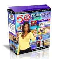 Conjunto de modelos de cabeçalho de 50 Biz Professional 4
