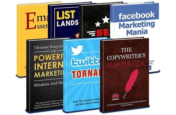 Coleção de 7 ebooks revesable