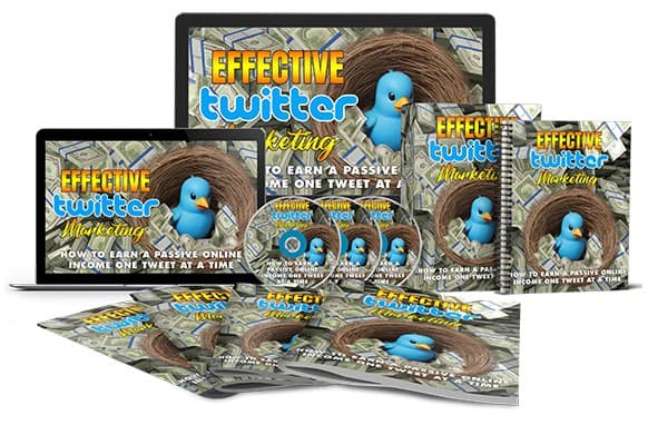 Pacote de atualização de marketing eficaz do Twitter