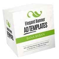 Pacote de modelos de banner elegante
