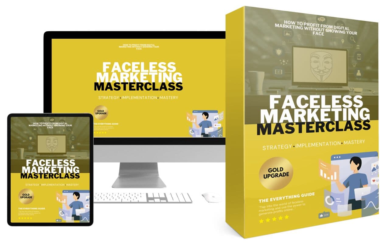 Marketing Sem Rosto Masterclass Video Upgrade
