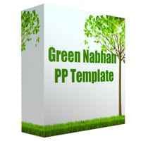 Modelo de Powerpoint Multipurpose Verde Nabhan