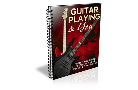 Guitarra tocando e você