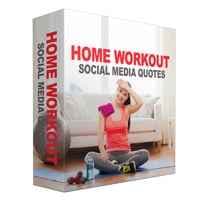 Home Workout Fitness Social Quotes Imagens