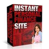 Site de finanças pessoais instantâneas