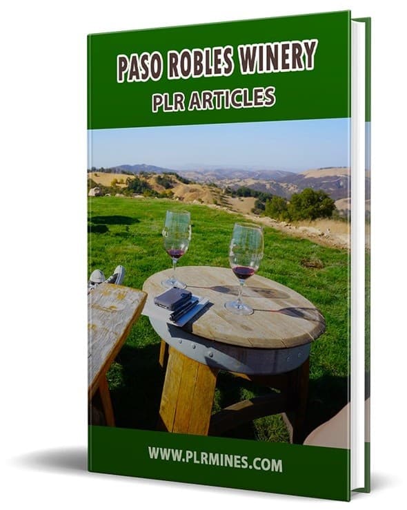 Vinícola Paso Robles PLR Artigos