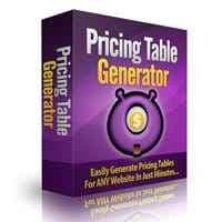Software de gerador de tabela