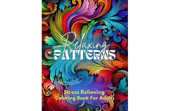 Padrões relaxantes Adulto Coloring Livro