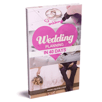 Planejamento do casamento em 40 dias