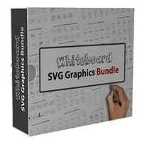 Pacote de gráficos SVG Whiteboard