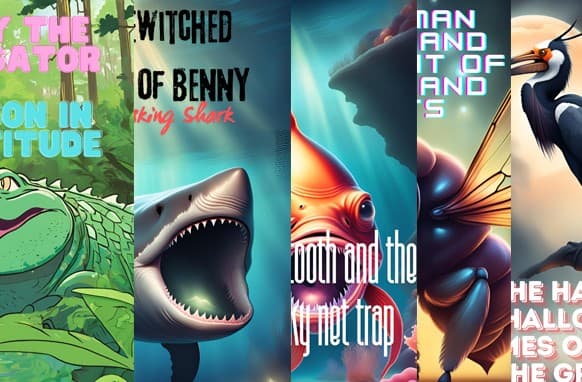 52 histórias de e-books de animais para crianças