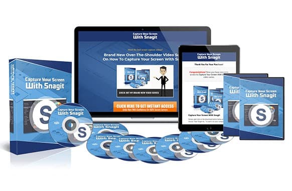 Capture sua tela com o Snagit – Versão avançada
