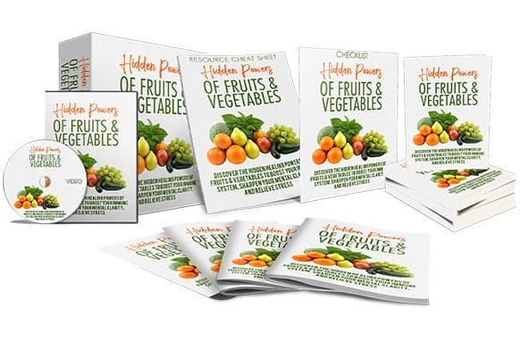 Pacote de atualização de poderes ocultos de frutas e vegetais