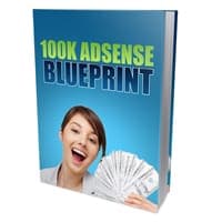 Pacote de impressão azul do Google Adsense 100K