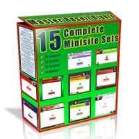 15 Conjuntos de Minisite Completos