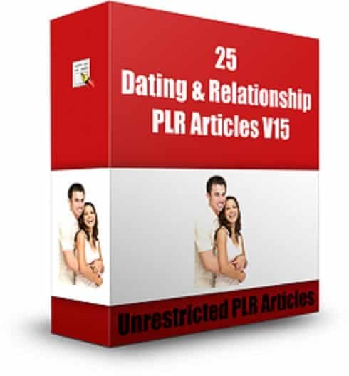 Namoro 25 & Relacionamento PLR Artigos V15