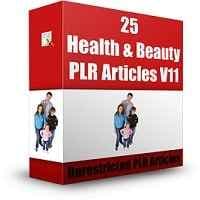 25 Saúde & Beleza PLR Artigos V11