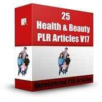 25 Saúde & Beleza PLR Artigos V17