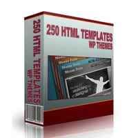 250 Modelos HTML, Temas WP e Gráficos