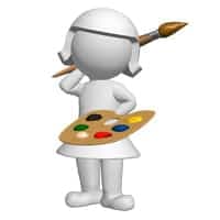 Personagens 3D Cutie