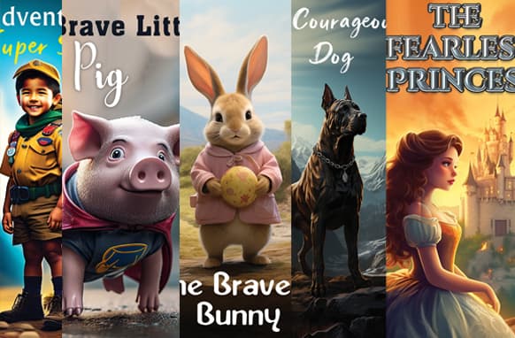 5 Kid’s Histórias de Bravery