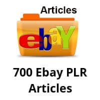 700 Ebay PLR Artigos