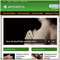 Blog PLR do Nicho de Artrite