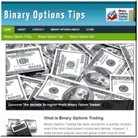 Opções binárias PLR Blog