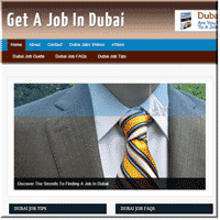 Site PLR de Empregos em Dubai