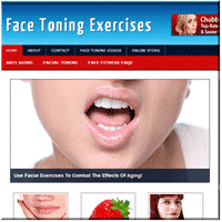 Site turnkey de fitness rosto