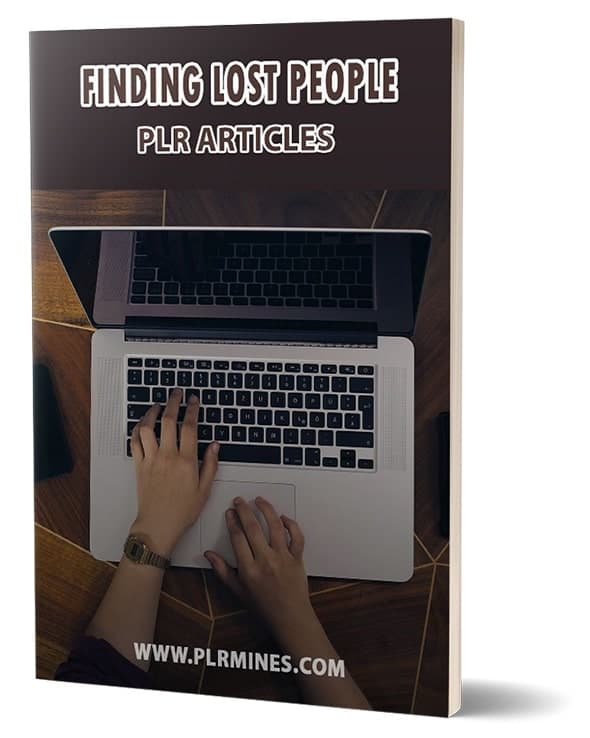 Encontrando Pessoas Perdidas PLR Artigos