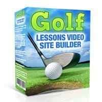 Vídeo Lição de Golfe Construtor de Sites