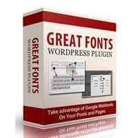 Plugin de grandes fontes para WordPress