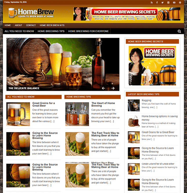 Blog de PLR para Cerveja Artesanal