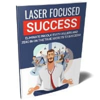 Sucesso focado no laser