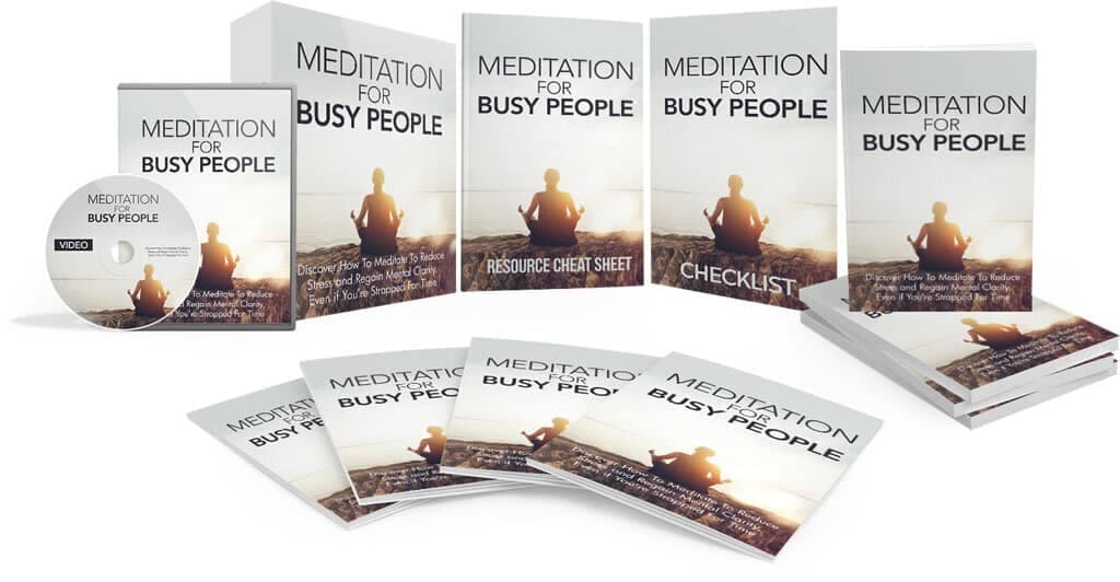Vídeo de meditação para pessoas ocupadas