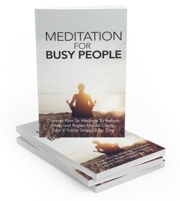 Meditação para pessoas ocupadas