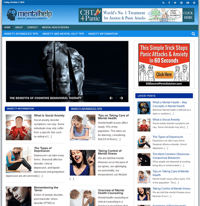 Ajuda Mental PLR Blog