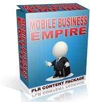 Pacote de conteúdo para Mobile Business Empire PLR