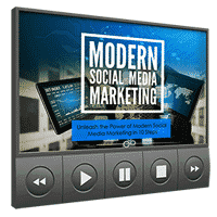 Vídeo de marketing de mídia social moderna