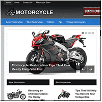 Blog PLR de Restauração de Motocicletas