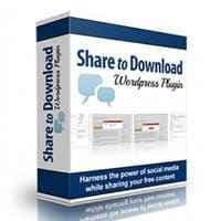 Plugin WordPress Share to Download