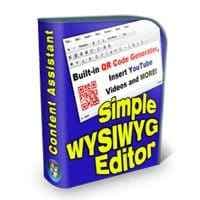 Editor WYSIWYG Simples