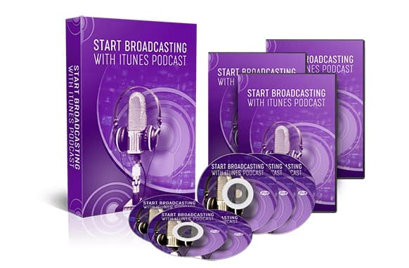 Comece a transmitir com o iTunes Podcast