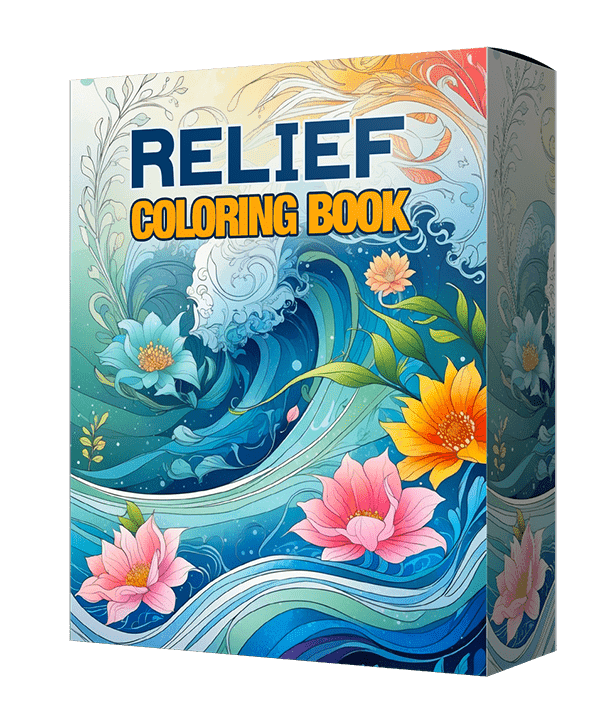Livro de Coloração Stress Relief