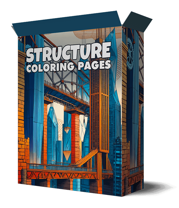 Estrutura e Arquitetura Páginas de Coloração