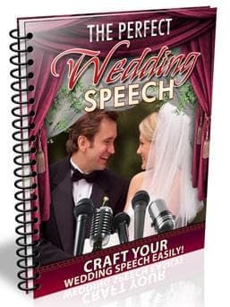 O discurso de casamento perfeito