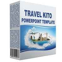 Modelo de PowerPoint Multiuso de Viagem Kito