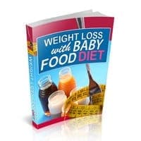Perda de peso com dieta de alimentos para bebês